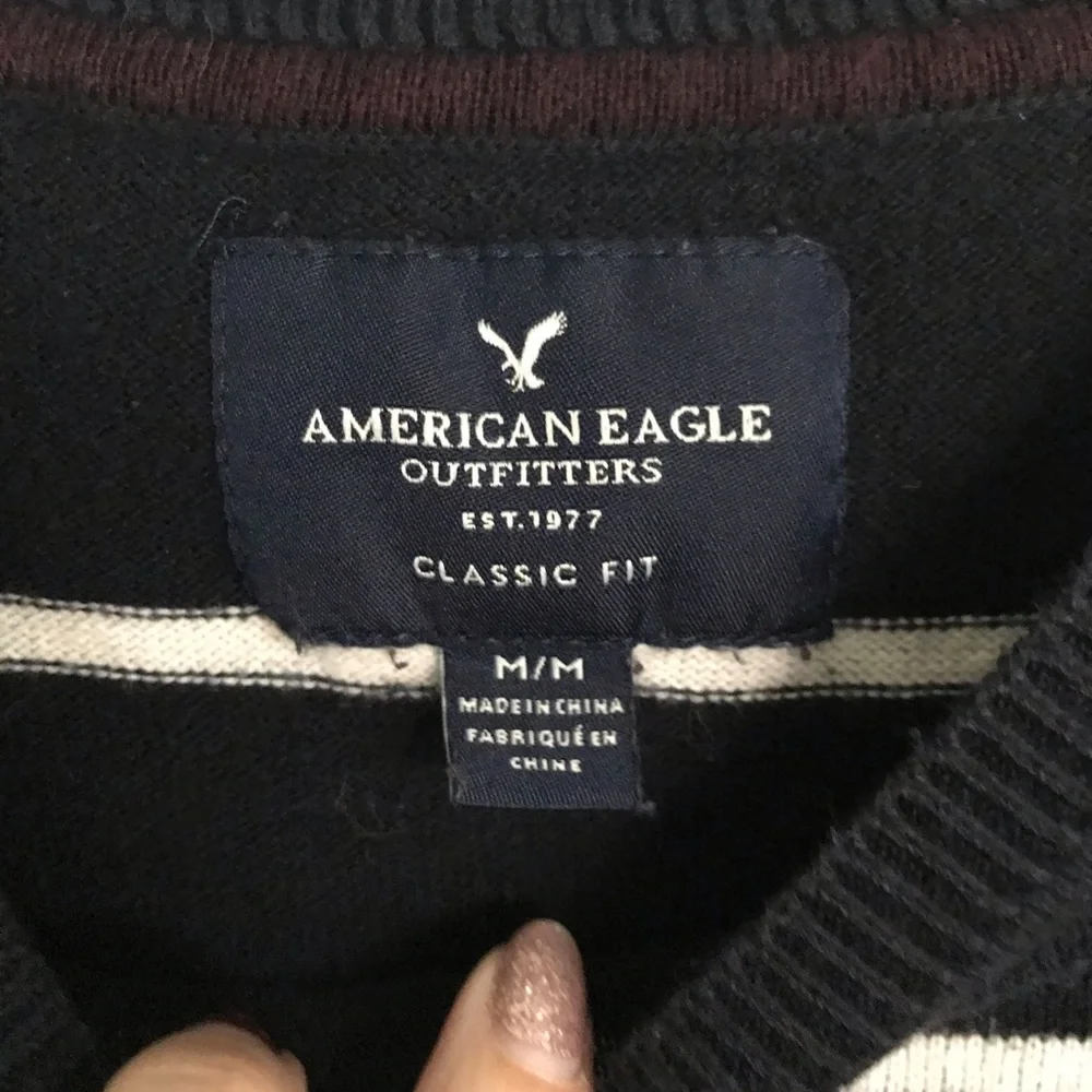 American Eagle Striped Classic Fit sweater